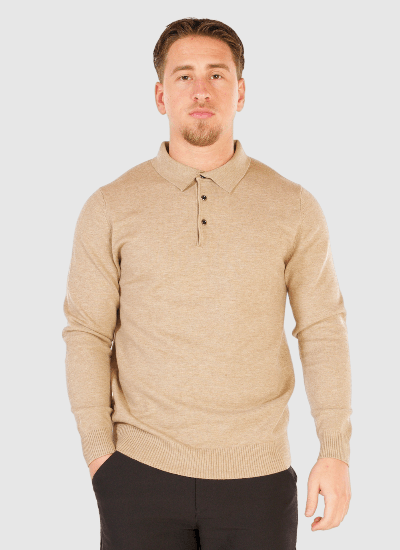 Knit Polo Sweater - Alden & Ash