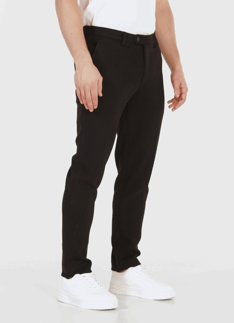 Melange Wool-Mix Trousers - Alden & Ash