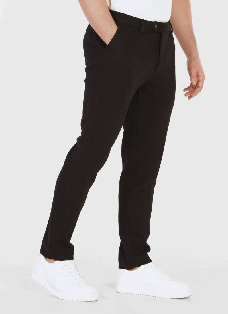 Melange Wool-Mix Trousers - Alden & Ash